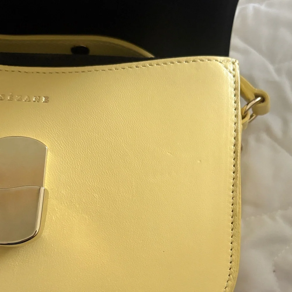 Sezane Butter Yellow Mini Milo - Picture 8 of 11